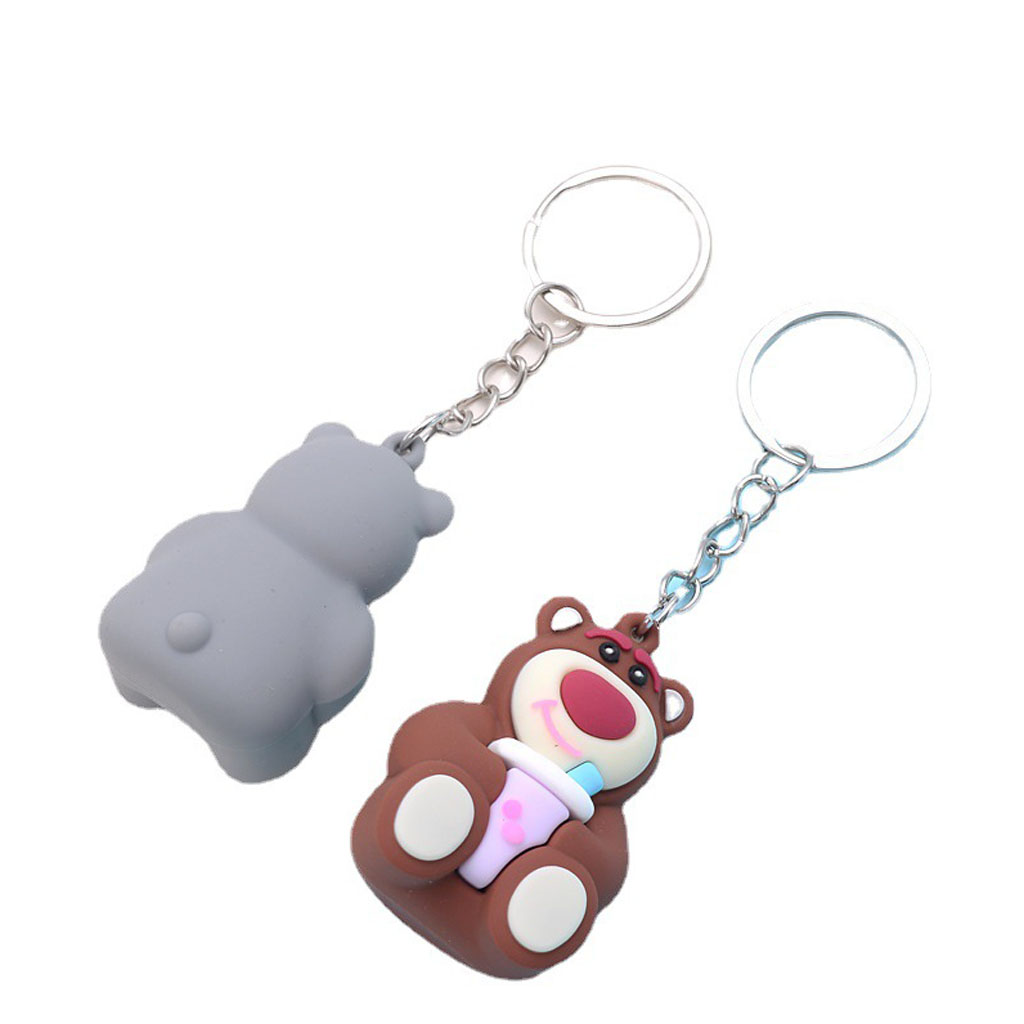 Móc khóa Gấu trà sữa cute MK23