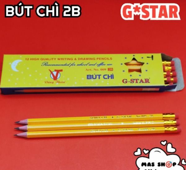 Bút chì 2b thương hiệu g-start cao cấp