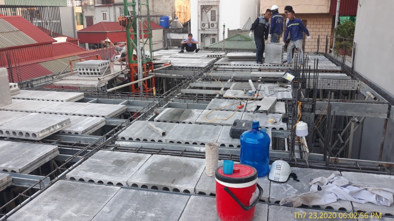 Sàn bê tông nhẹ tại Hà Nội