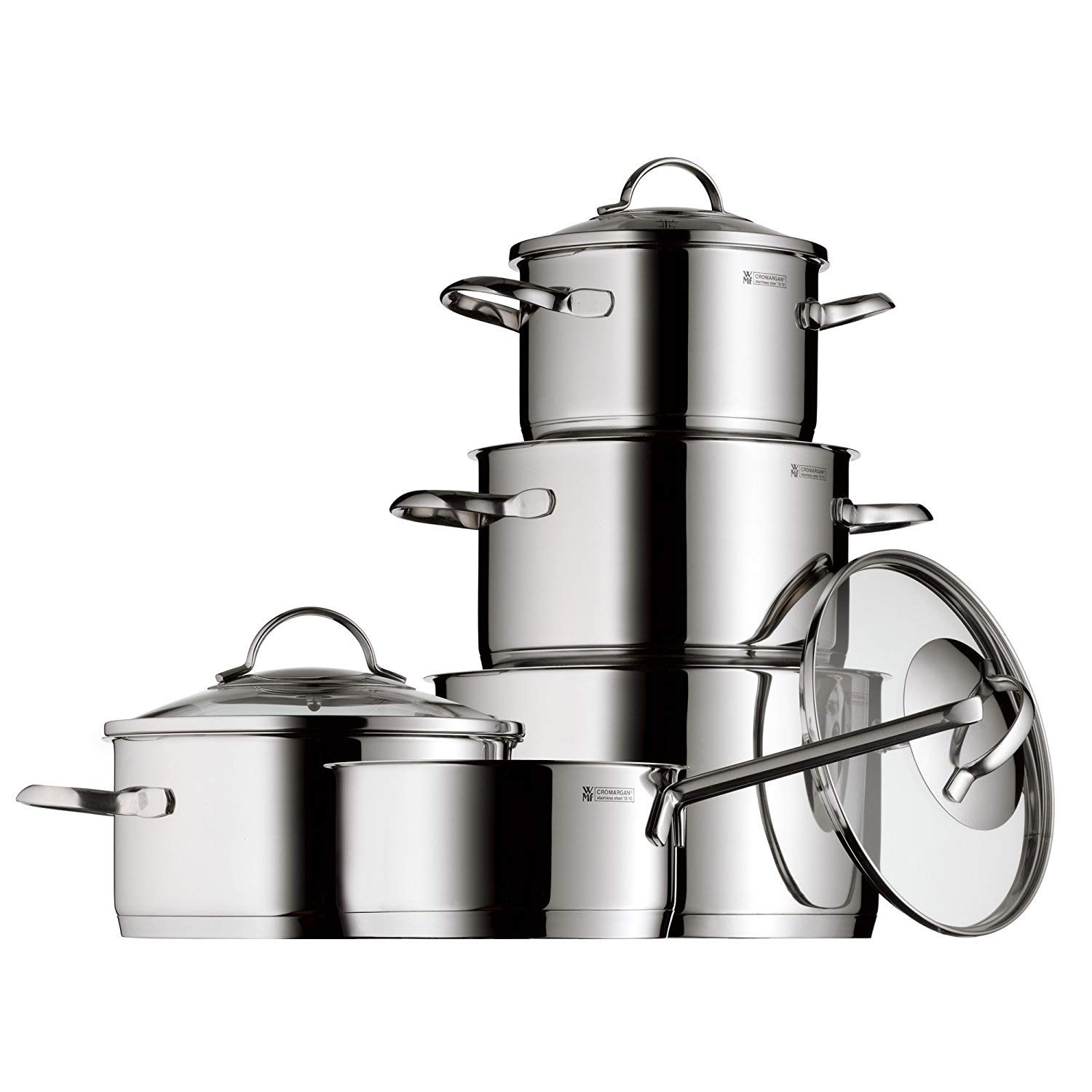 [Trả góp 0%] [CHÍNH HÃNG] BỘ NỒI WMF PROVENCE PLUS 5 CHIẾC :  4 nồi 1 quánh.