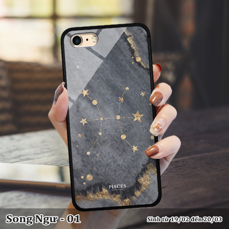Ốp kính Oppo A71 in cung hoàng đạo