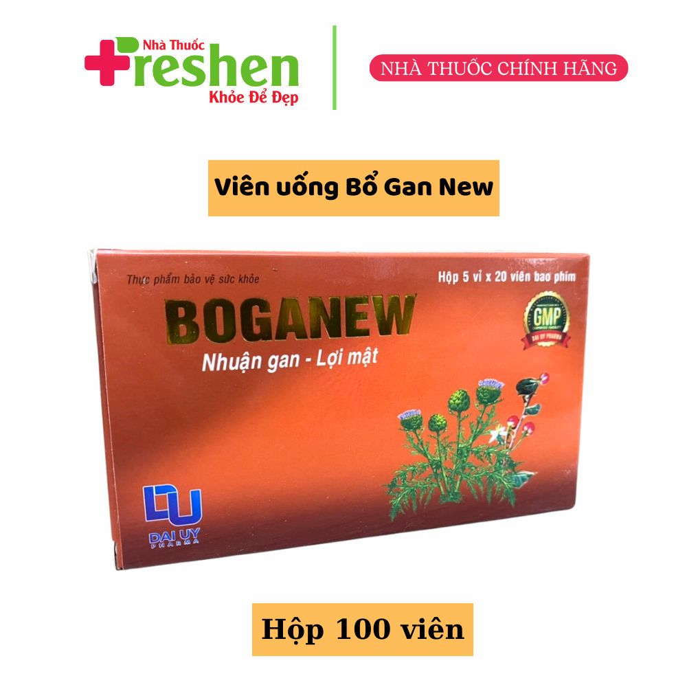 Boganew nhuận gan lợi mật Bổ Gan Mát Gan Giải Độc Gan tăng cường chức năng gan