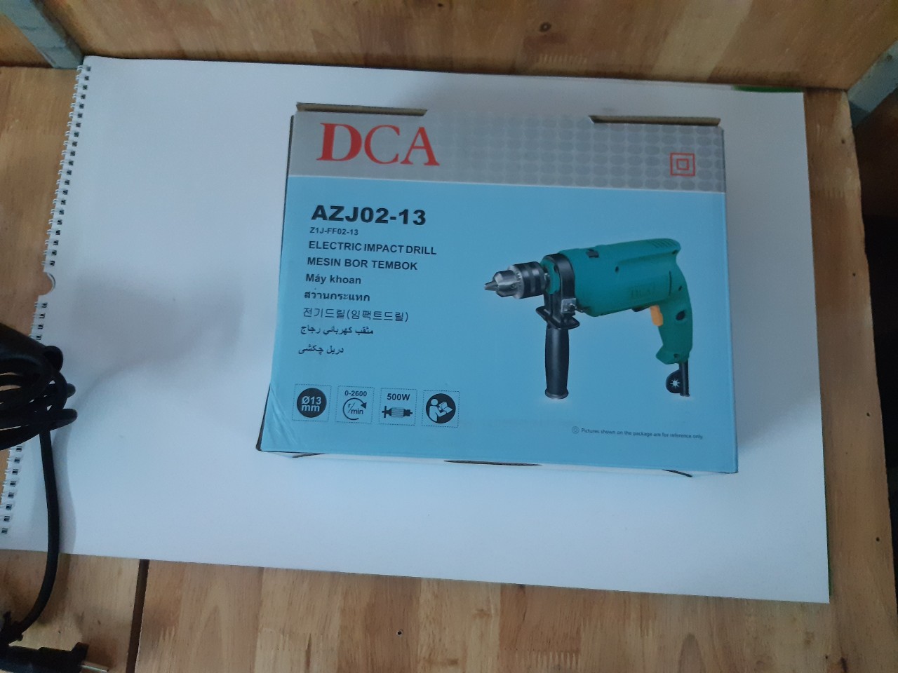 máy khoan tường , bê tông DCA model AZJ02-13
