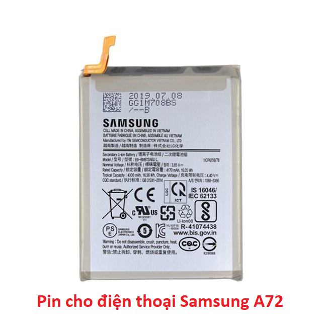 Pin cho điện thoại samsung a72 / a426