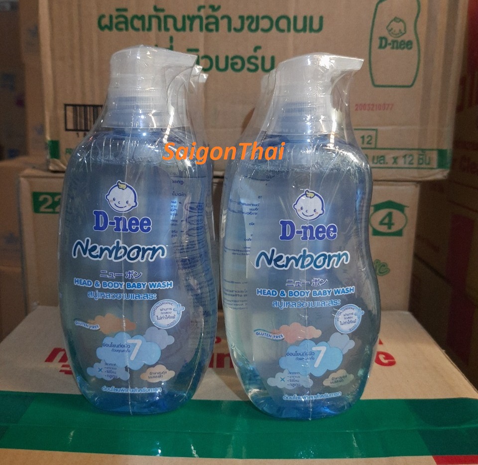 [HCM]Sữa tắm gội DNEE PURE 350ml ( Dành cho trẻ sơ sinh từ 0- 36 tháng)- Hàng Thái Lan