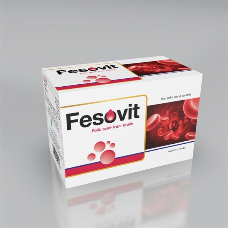 Fesovit – Hỗ trợ bổ sung sắt, ngăn ngừa thiếu máu nhập khẩu