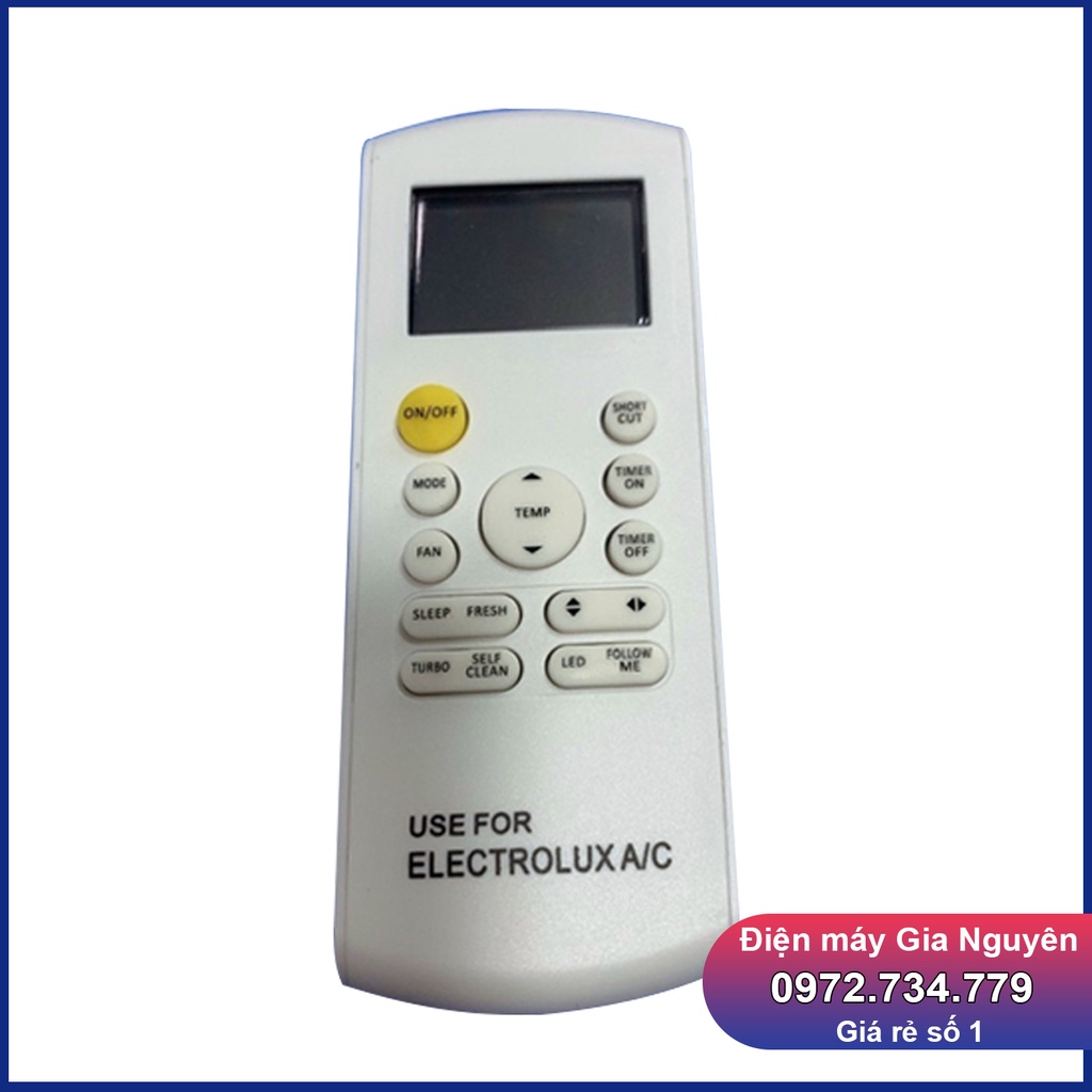 Điều khiển điều hòa Electrolux các đời