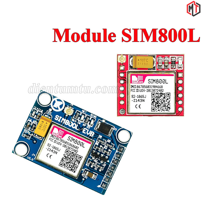 Mạch - Module Sim 800L Sim800L V1 V2 (3.7V - 4.2V) GMS GPRS