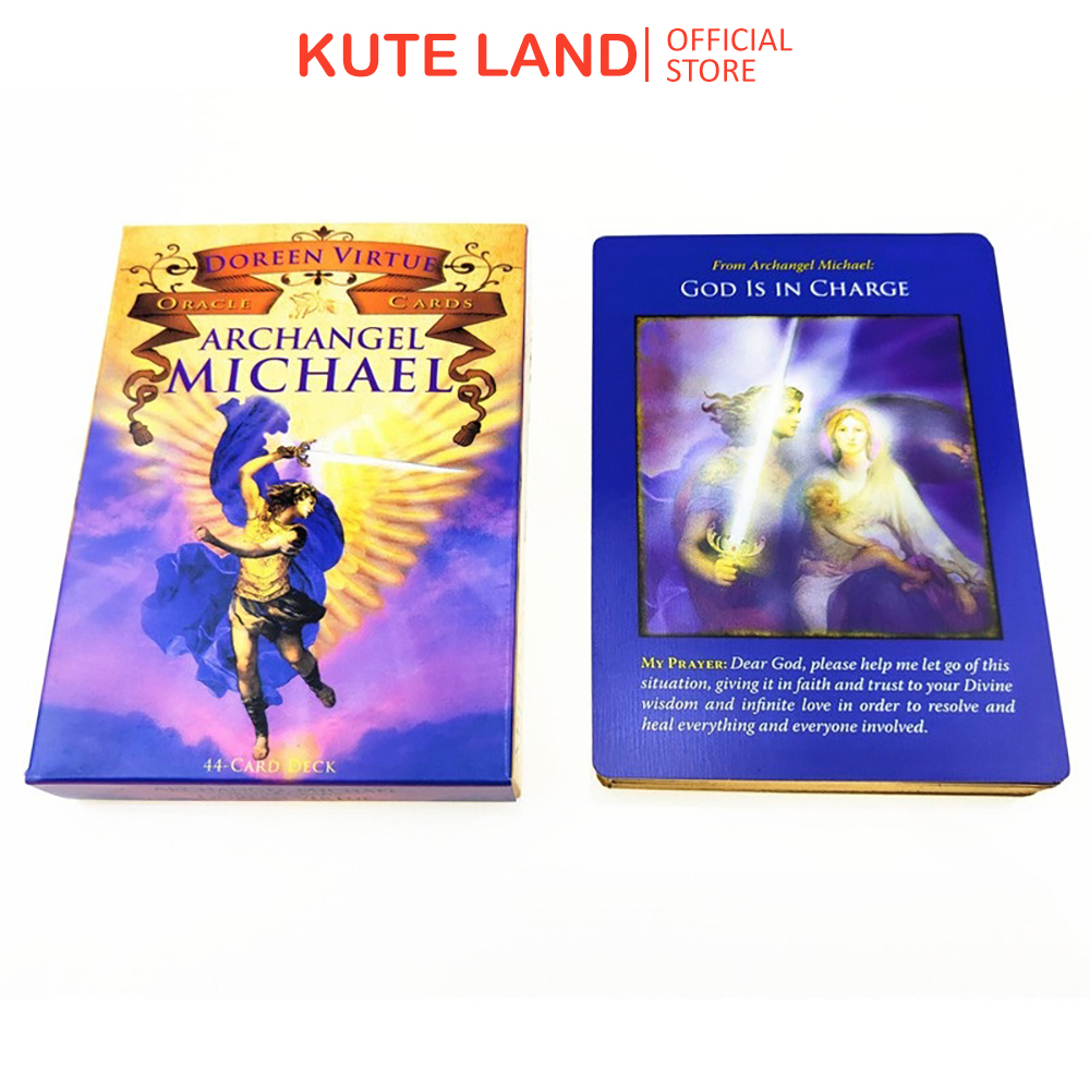 Bài Oracle ArchAngel Michael 44 Lá Bài Tặng File Tiếng Anh Và Đá Thanh Tẩy