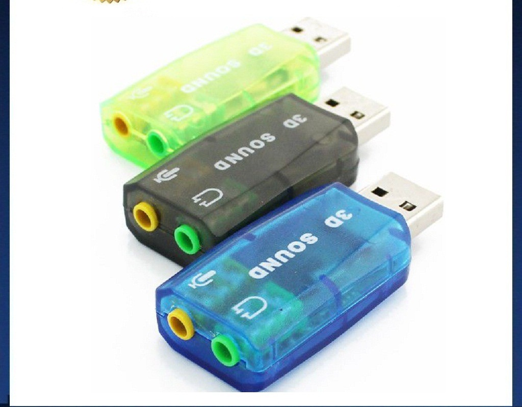 USB RA SOUND 5.1 CHUYỂN ĐỔI TỪ CỔNG USB RA LOA