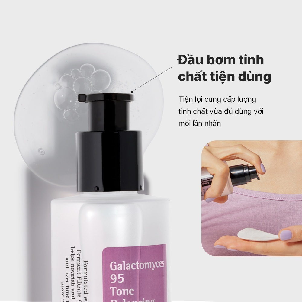Tinh chất COSRX Galactomyces 95 dưỡng sáng da 100ml