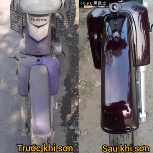 CHAI SƠN SAMURAI MÀU TÍM XE DREAM TCH611