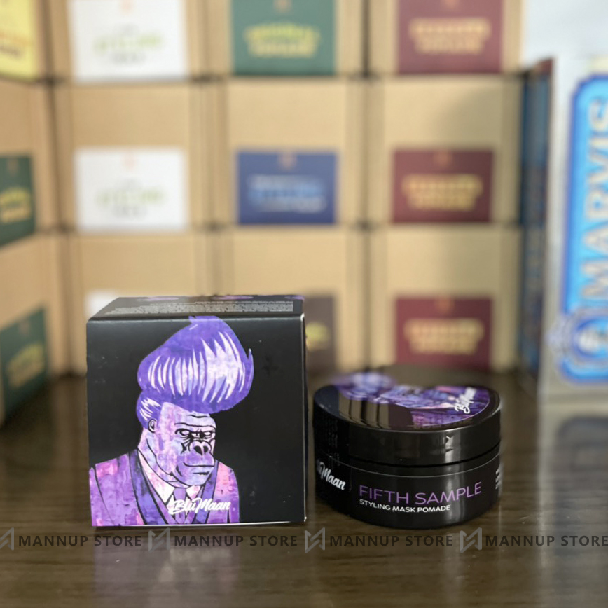 Sáp Vuốt Tóc Blumaan Fifth Sample Stlyling Mask Pomade (Khỉ Đột) 74ml