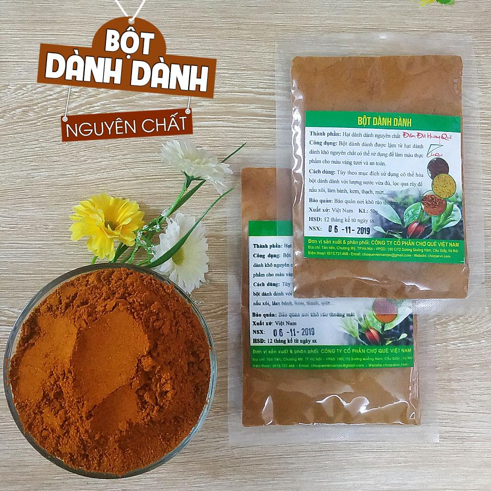 Bột Dành Dành Nguyên Chất 100g