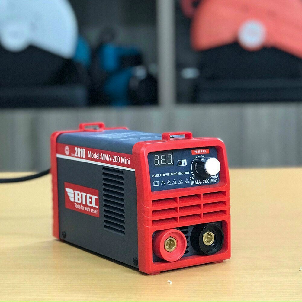 Máy hàn que BTEC MMA-200 Mini - BAO KÉO QUE 3.2 LY