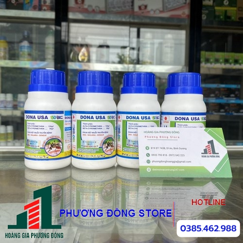 Thuốc diệt muỗi hiệu quả dona usa 150sc - chai 100ml