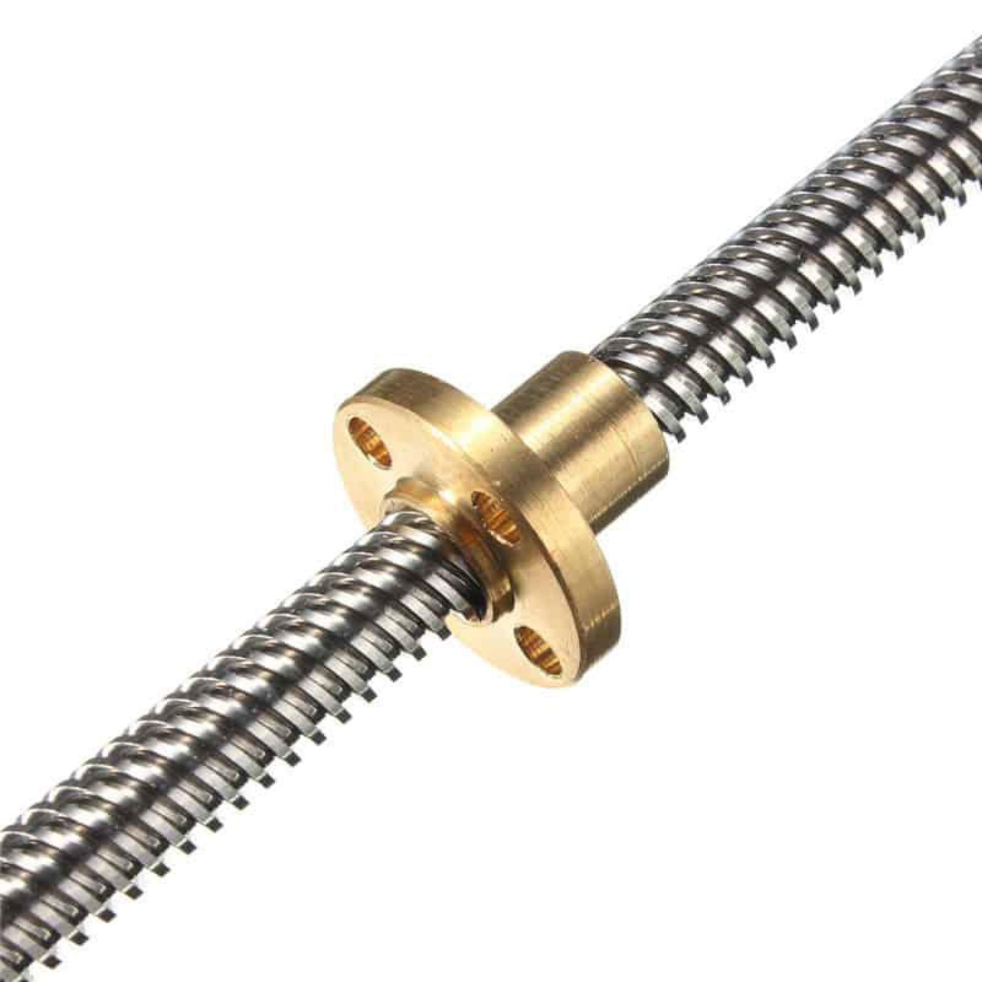 Vitme T8 250mm + Đai ốc