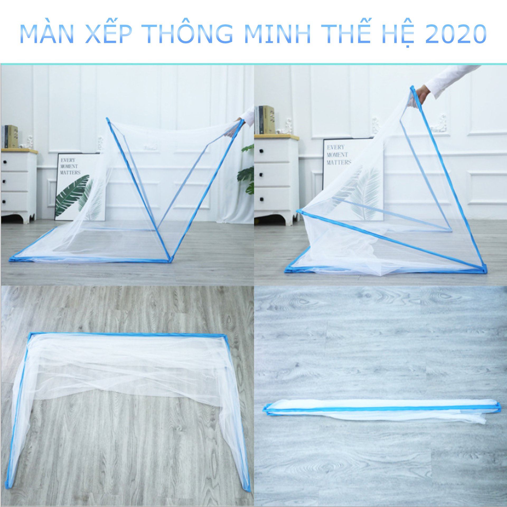 MÀN XẾP GẤP GỌN THÔNG MINH NHIỀU KÍCH THƯỚC