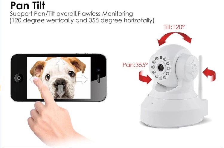 Camera  wifi ip C7837 720p Vstarcam (màu đen+trắng )