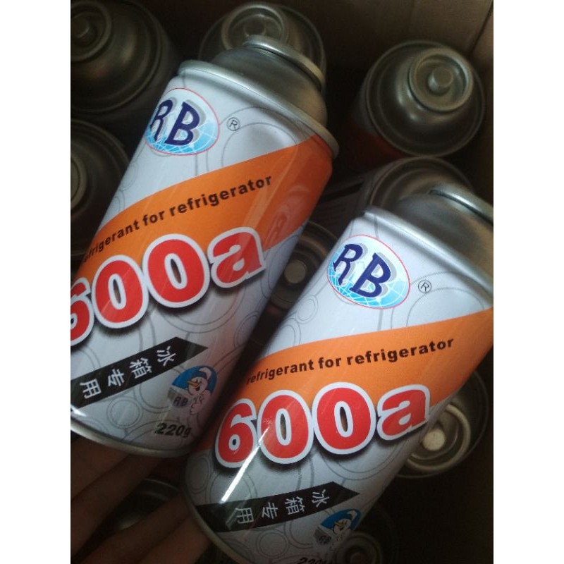 Gas lon 600a dùng cho tủ lạnh