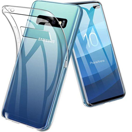 Ốp Silicon dẻo Samsung Galaxy S10 Plus / S10+ (trong suốt)