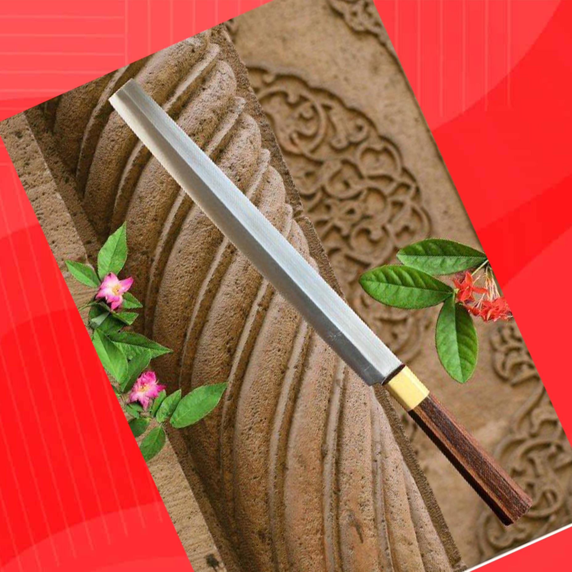 Dao Chặt Đa Năng Thép Nhíp Ô Tô Rèn Thủ Công - Dao Nhà Bếp
