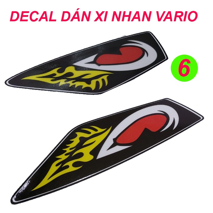 [Nhập RS0822 giảm 30k cho đơn 99k]DECAL DÁN MẮT ĐEN PHA VARIO M5-M8 - TanThanh 247