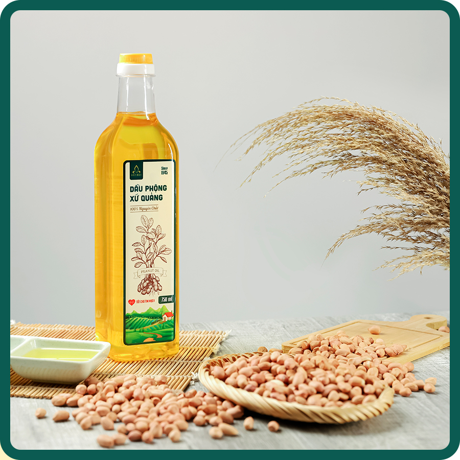 Dầu đậu phộng Quảng Nam HAPINUT