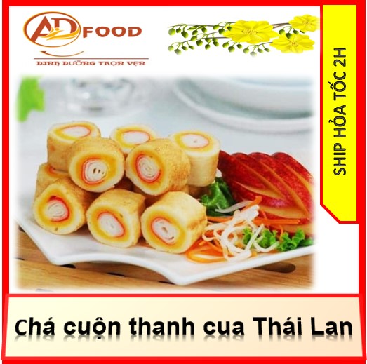 500g chả cuộn thanh cua Thái Lan