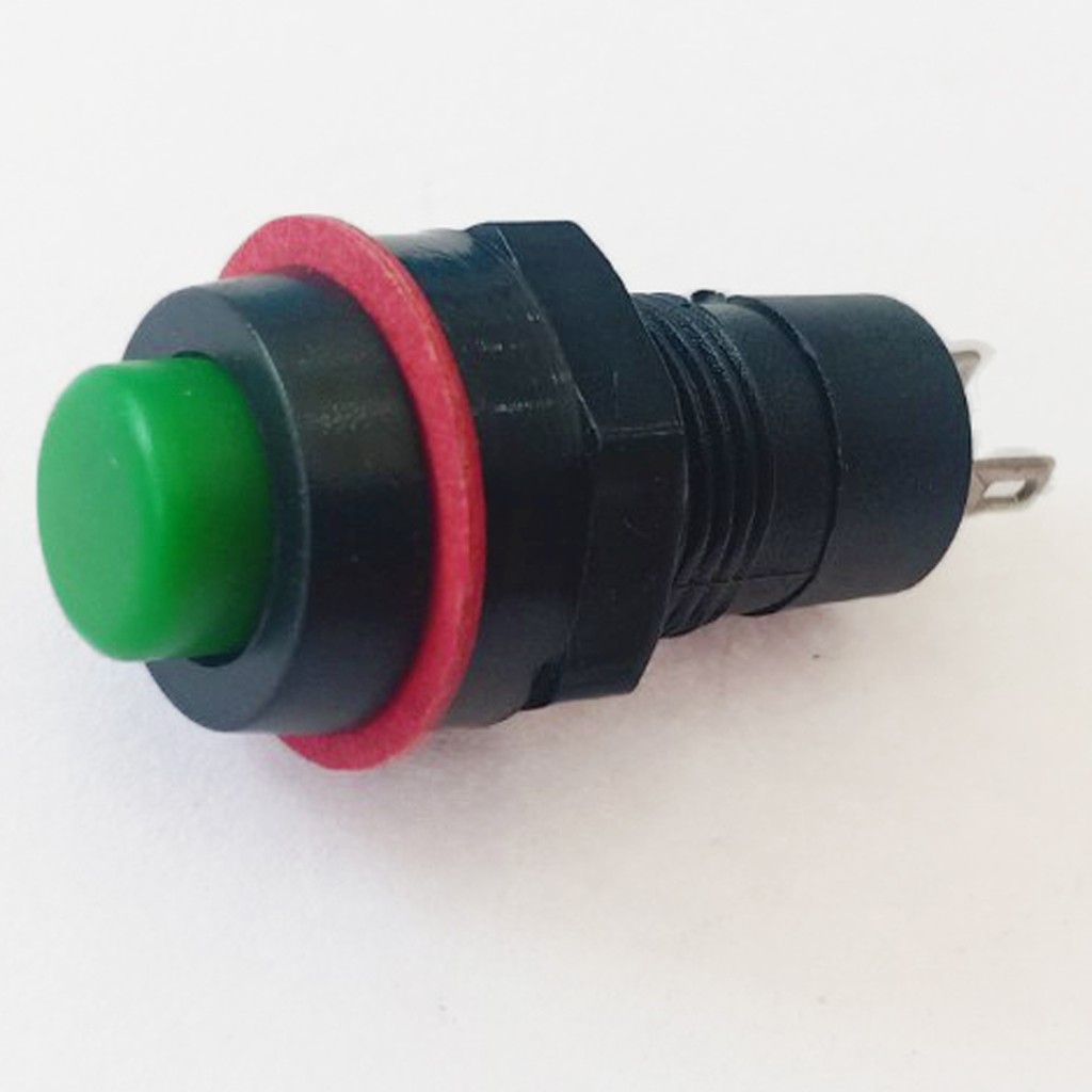 10 Nút nhấn tự giữ DS-213 10mm ( xanh, đỏ )