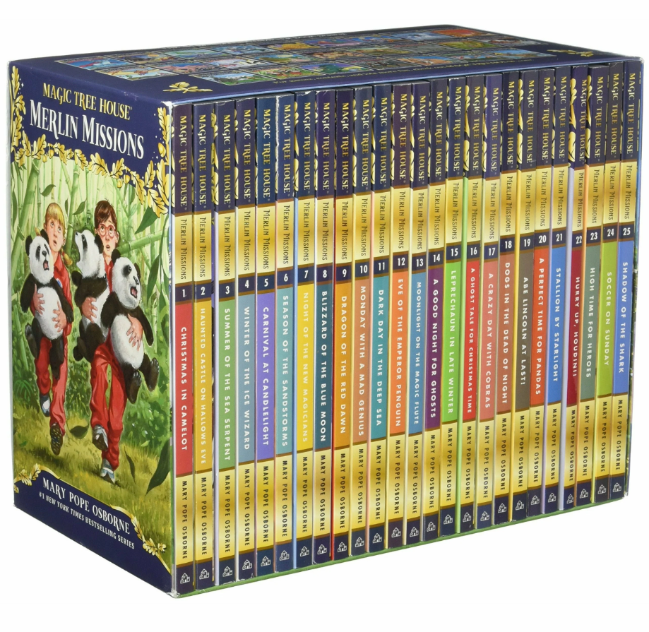 Magic Tree House Merlin Mission (1-27)  27q + File MP3 | Nhập Khẩu