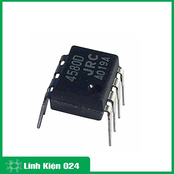 IC khuếch đại JRC4580 DIP8