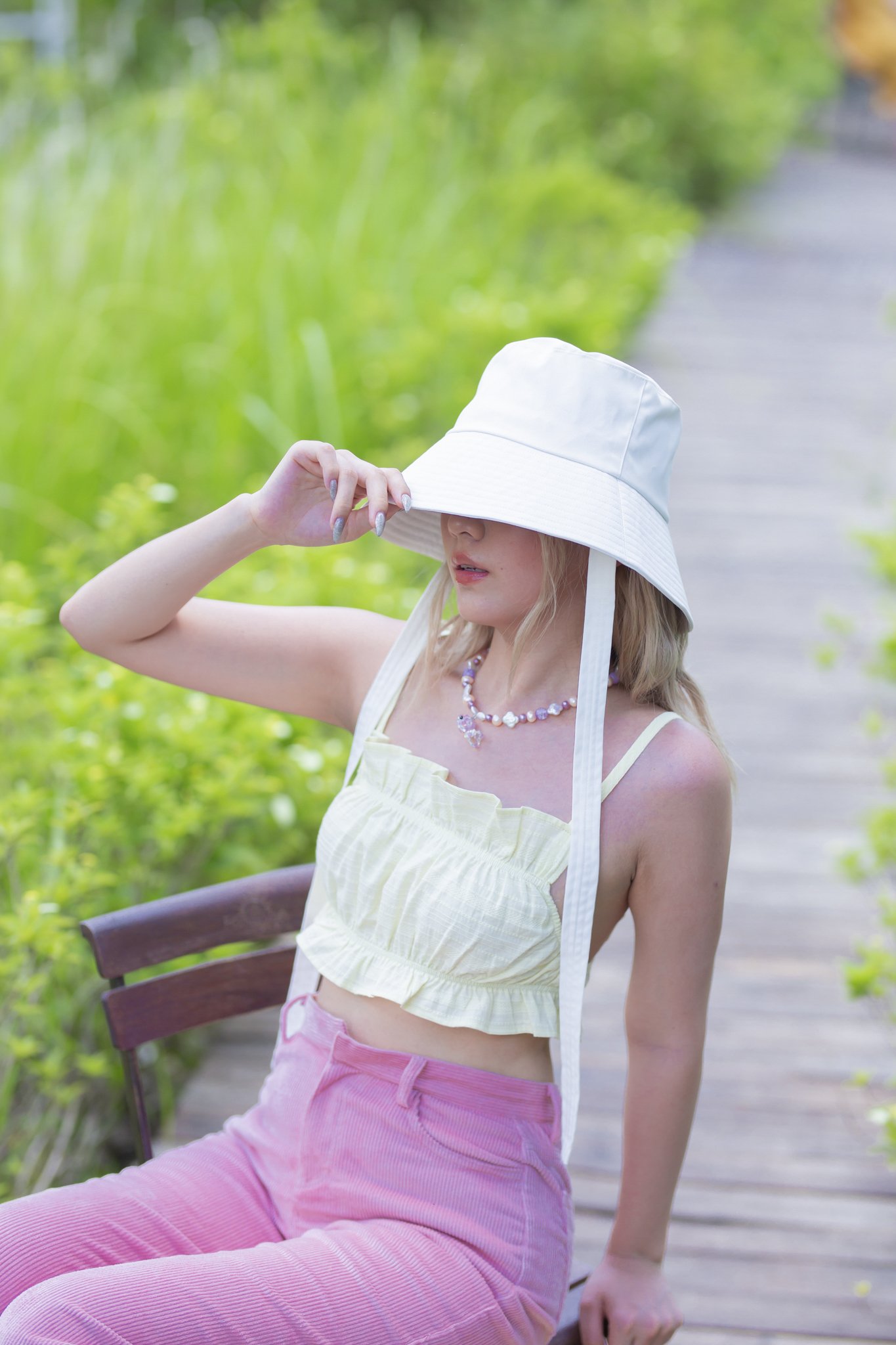 [Hàng có sẵn] Nón SOUR CANDY HAT Vành Rộng (có thể điều chỉnh theo kích thước vòng đầu)