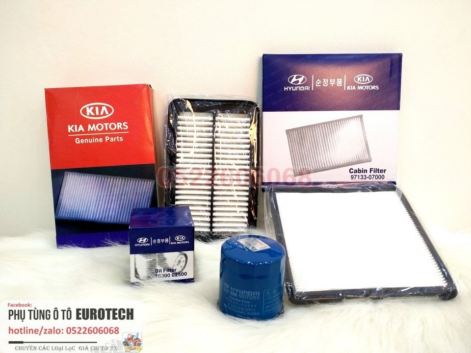 [ Kia Morning Picanto ] Combo 📈 Lọc gió 🥀động cơ📈 lọc điều hòa , máy lạnh 📈 lọc nhớt (lọc dầu ) 📈Kia Morning Picanto 📈 2012 - 2020