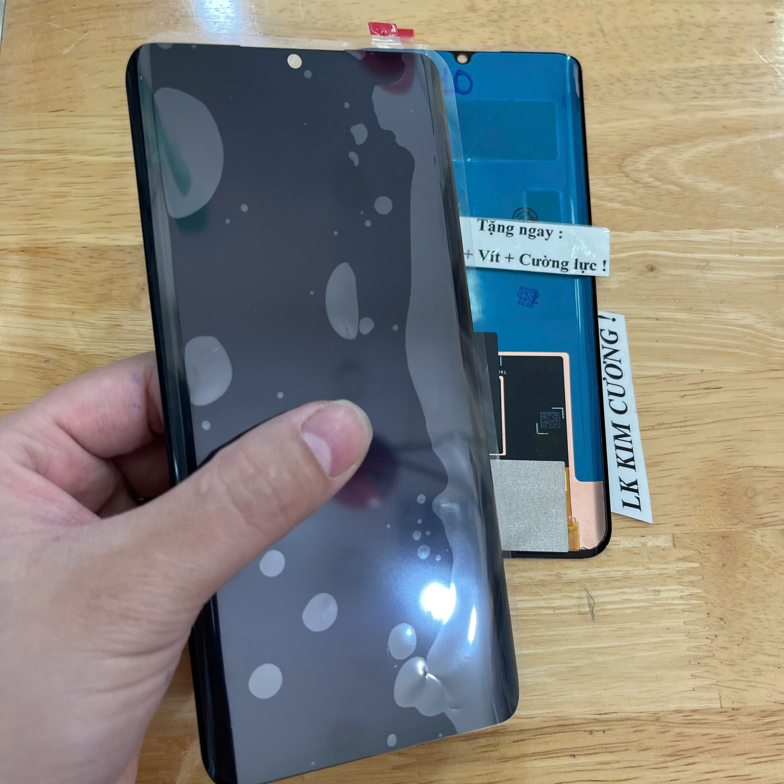 Màn hình xiaomi redmi note 10 pro / mi note 10 pro / mi note 10/ cc9 pro - OLED ( cong)