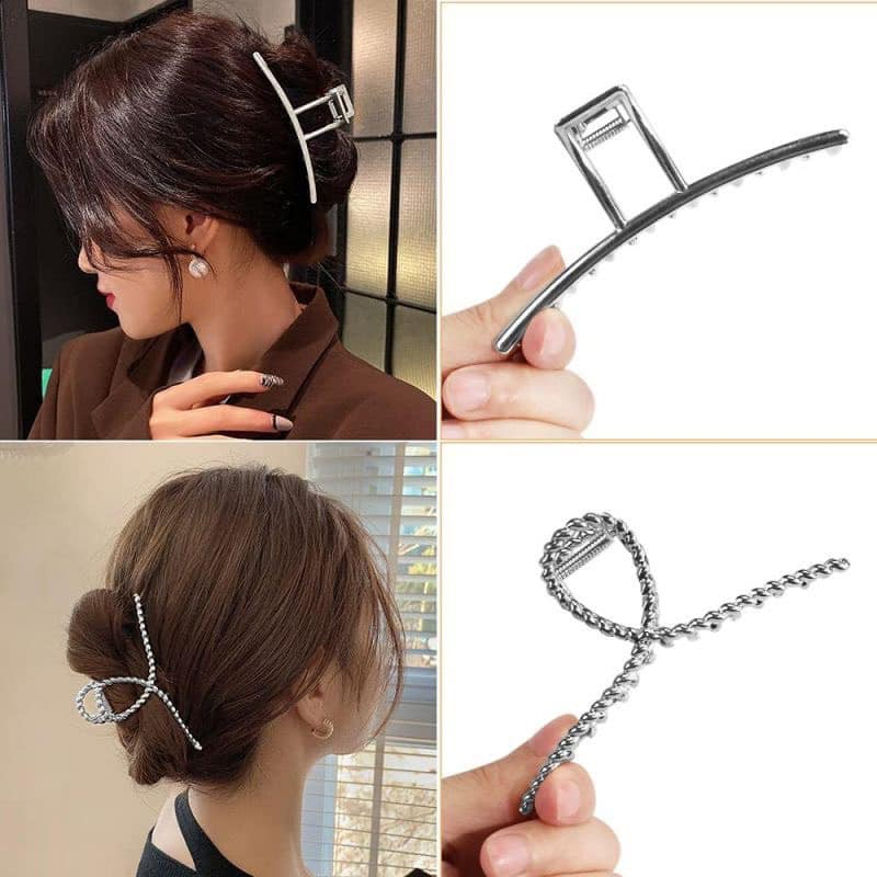 Kẹp tóc kim loại nữ thời trang Hàn Quốc