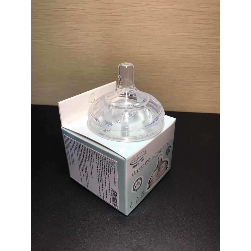 Núm Ty Silicon Gluck Baby Premium Size S/M/L(+)