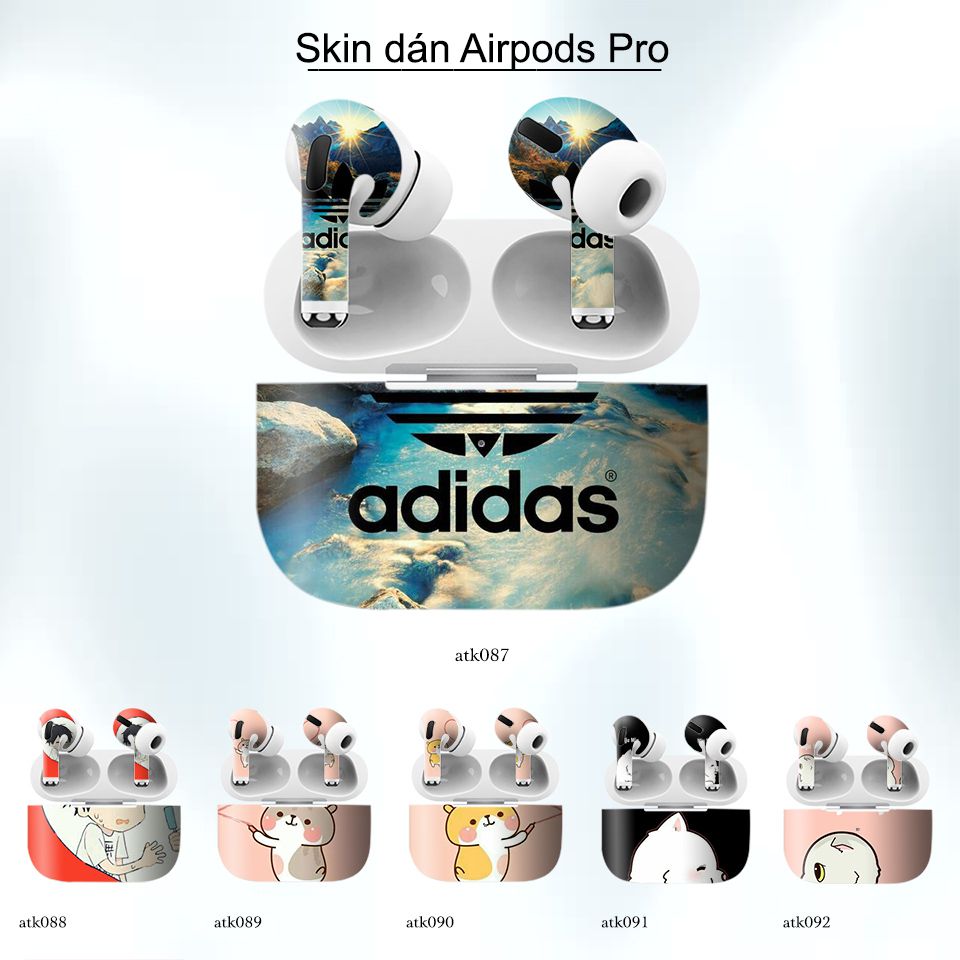 Decal Skin dán AirPods Pro mẫu thiết kế 15