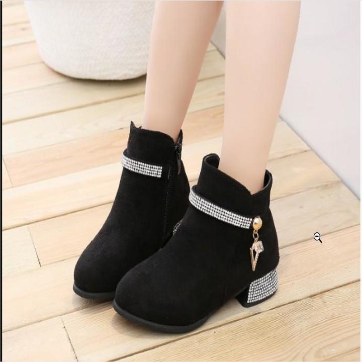 Giá bán Giày Boot ( cao cấp ) cho bé gái phong cách hàn quốc EB002D