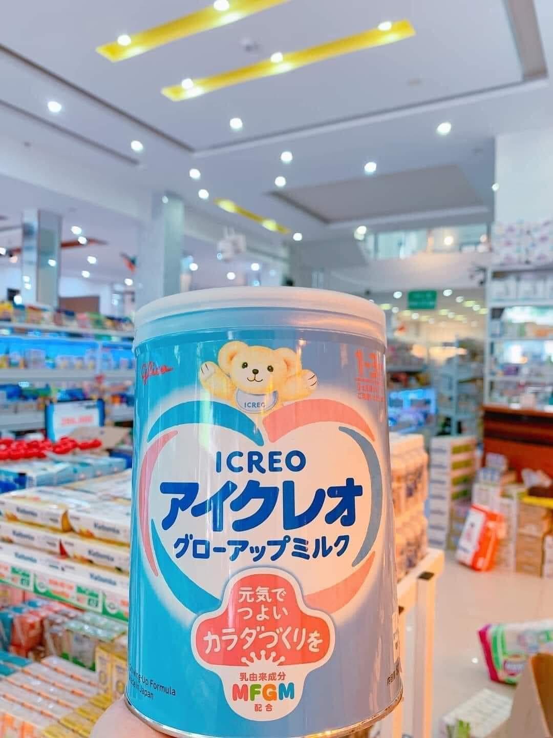 Sữa bột Glico Nhật số 1 (12th-36th) lon 820g mẫu mới date T3/2025