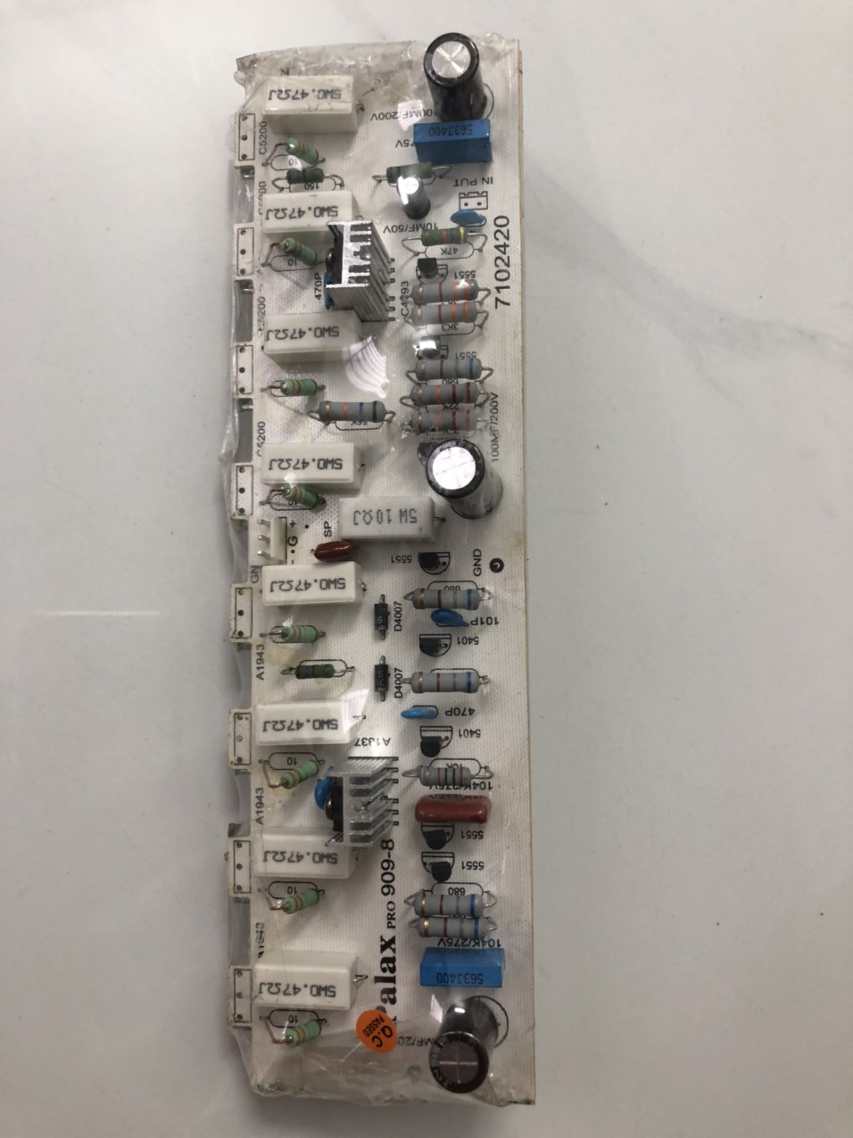 BO MẠCH CÔNG SUẤT AMPLY 16 PALAX-909/8