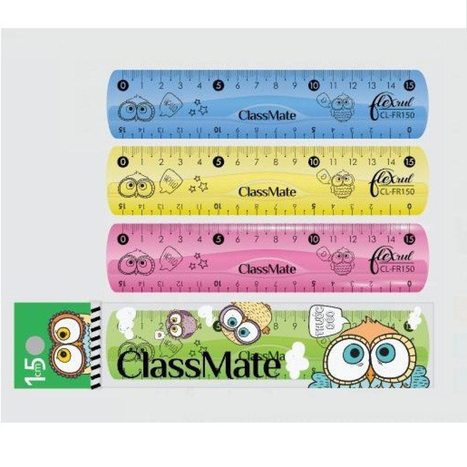 Thước dẻo các cỡ 15cm - 20cm - 30cm ( classmate FR300)