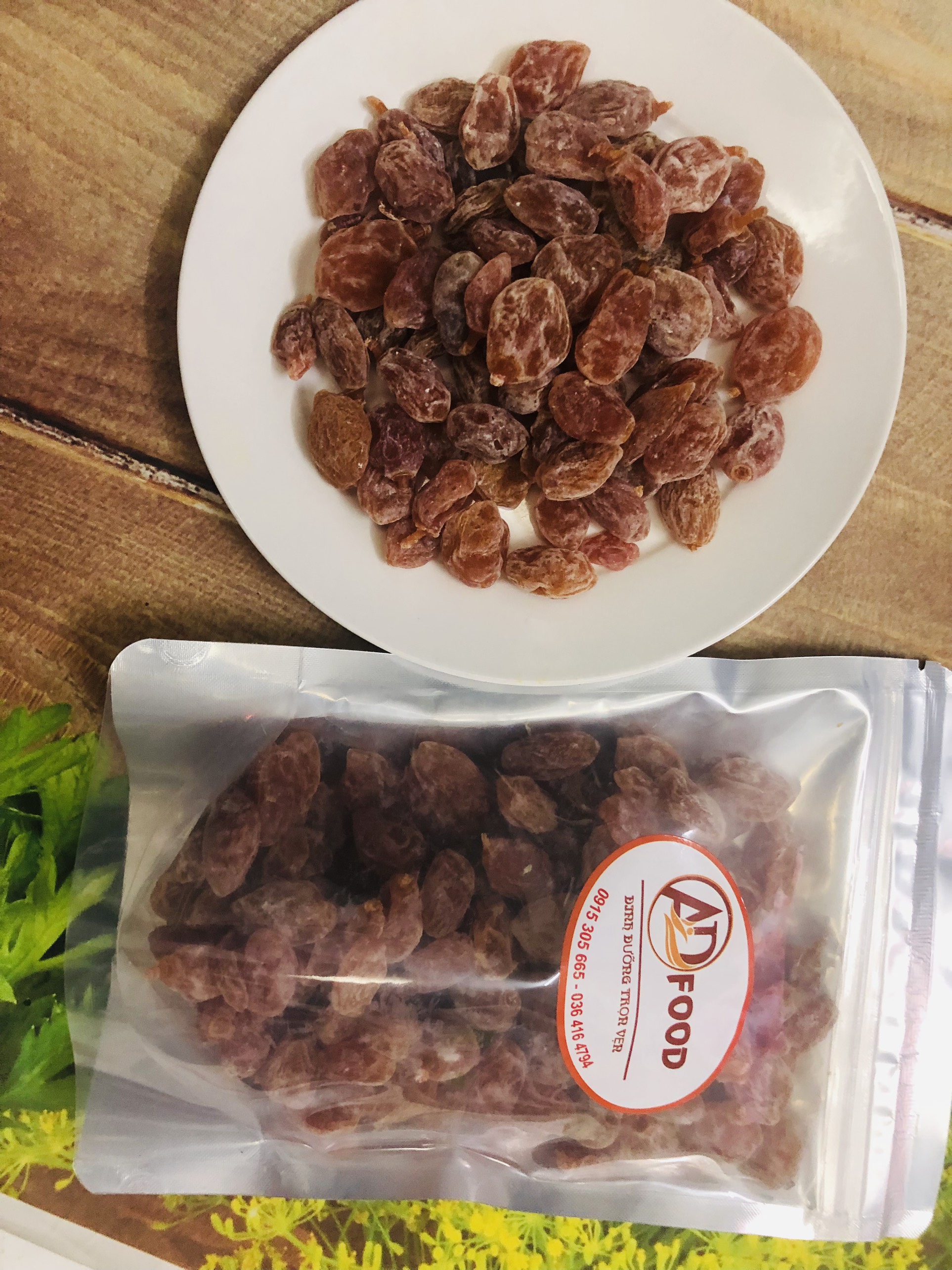 1kg xí muội (ô mai) Đào chua ngọt
