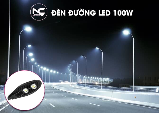 đèn đường chiếc lá led 50W 100w