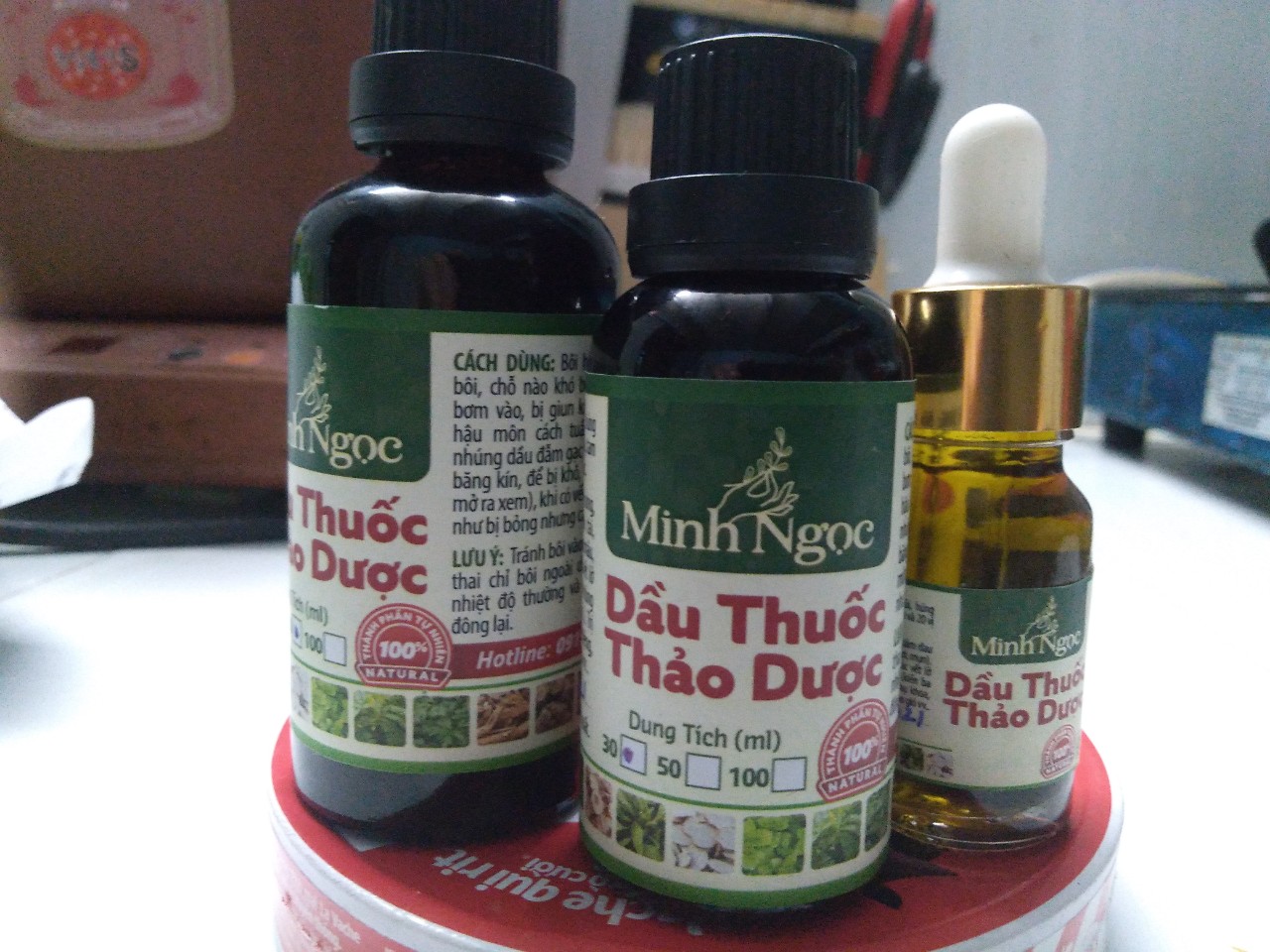 Dầu thảo dược Minh Ngọc 50ml
