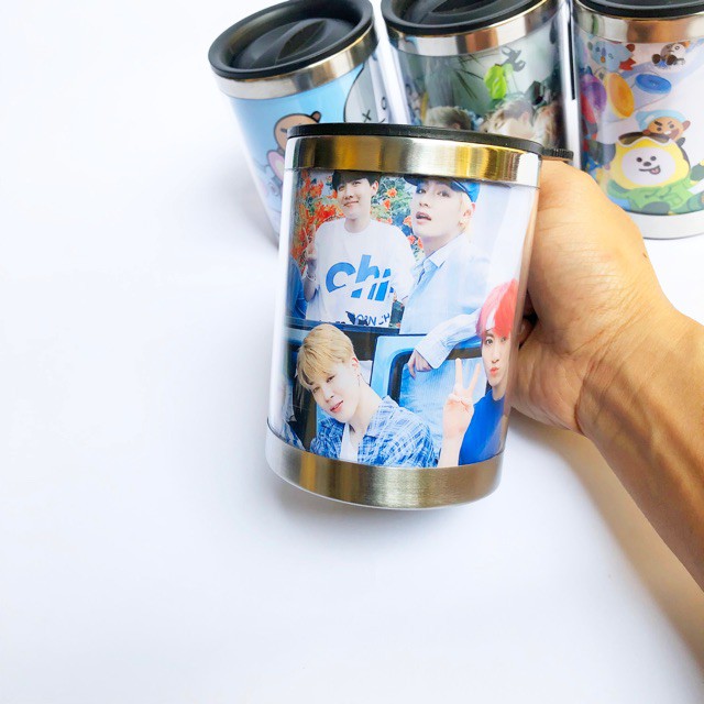 Cốc Giữ Nhiệt Hình BTS - BT21