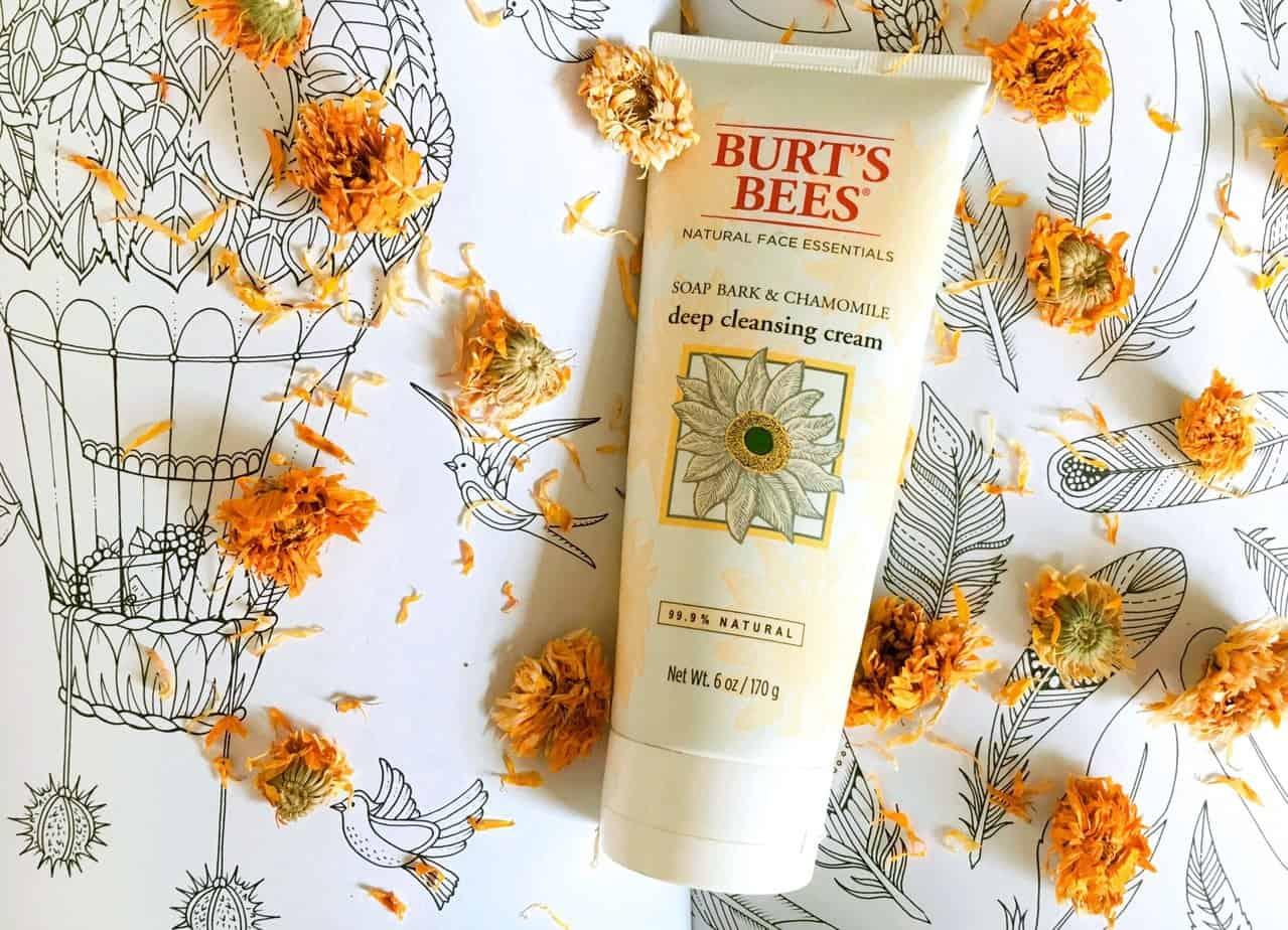 Sữa rửa mặt hoa cúc Burt’s Bees Soap Bark Chamomile Deep Cleansing Cream 170g