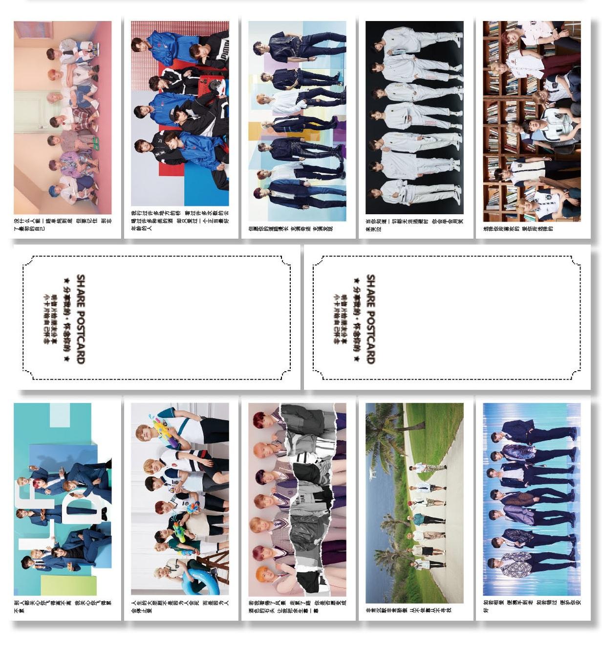 Bộ postcard BTS 460 pcs mới nhất
