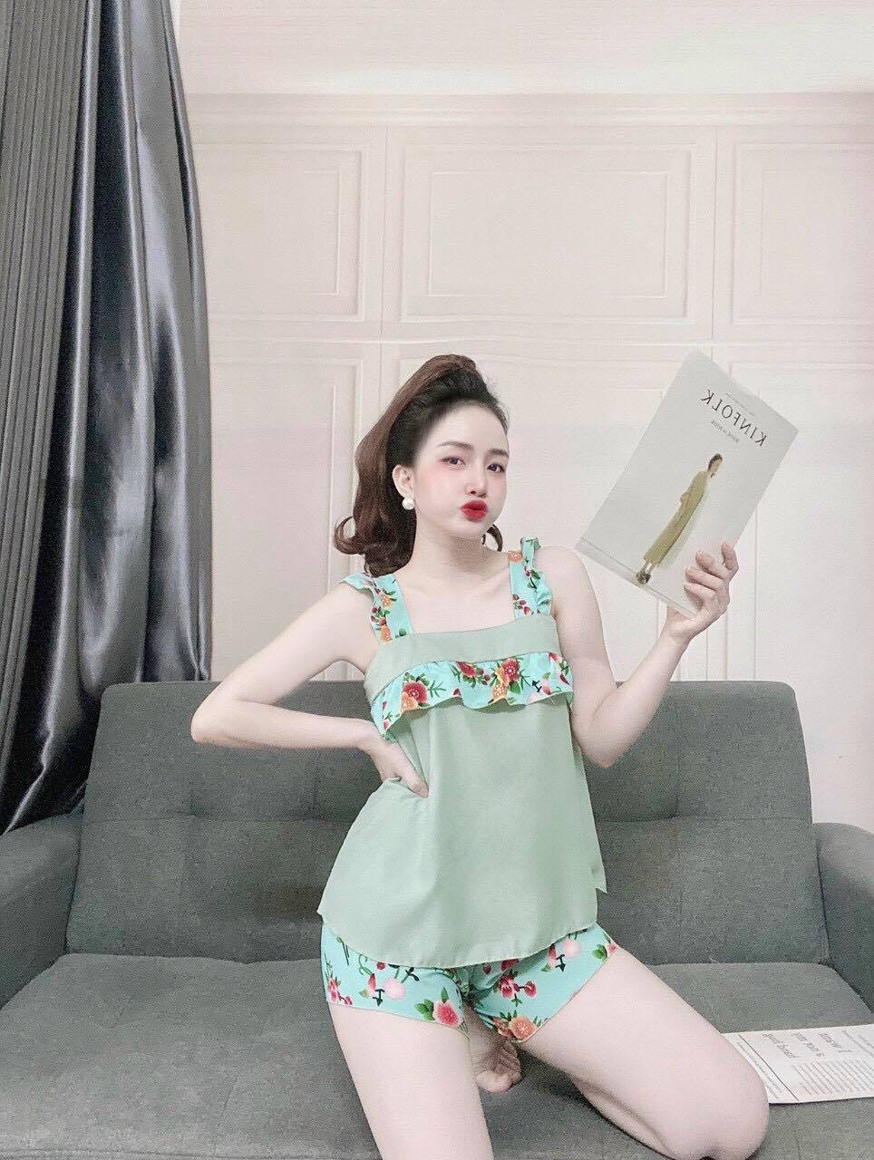 SET BỘ THỜI TRANG ĐÙI LỤA 2 DÂY SIÊU DỄ THƯƠNG