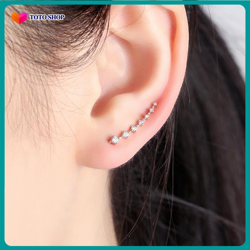 Bông tai phong cách Hàn Quốc siêu dễ thương BSTKNu - [ToToShop]